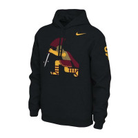 USC Trojans Men's Nike Black Football Tradition Pullover Hoodie